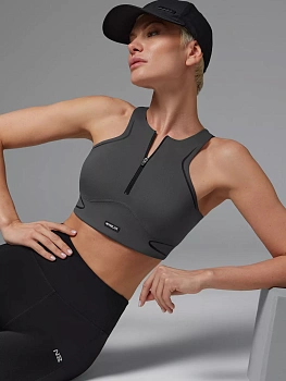 Neverlate Спортивное бра 08.812, темно-серый