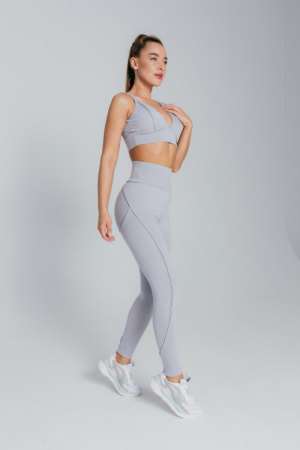 ForStrong Лосины Grace Reflective, светло-серый