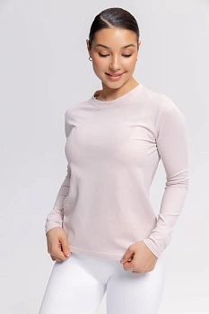 ForStrong Лонгслив Core Melange, розовый