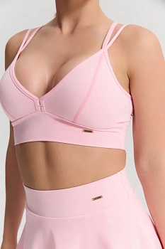 ForStrong Топ Box Bra Poly Gold, светло-розовый