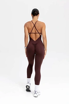 ForStrong Комбинезон Ruche, коричневый