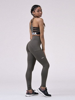 Nebbia Лосины 505 High Fit & Smart, сафари