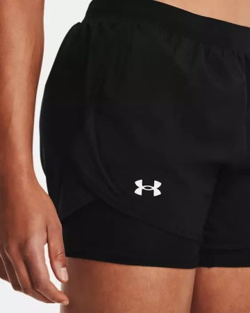 Under Armour Шорты Fly-By 2-in-1, черный