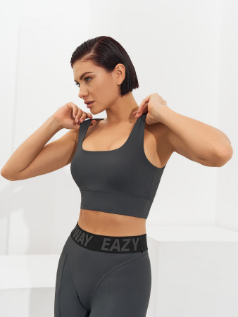 Eazyway Спортивное бра 08.331, темно-серый