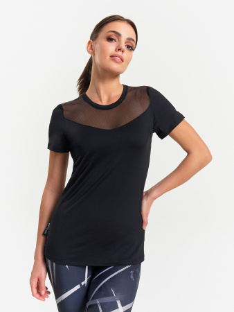 Eazyway Футболка для тренировок Fit Shine 09.106, черный