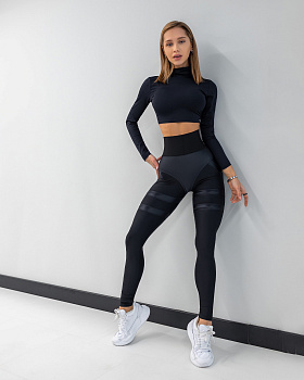 Bona Fide Лосины Bum Boom, черный