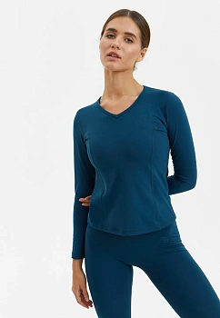 BeSelf Лонгслив SOFT COVER, морская волна