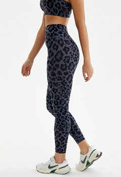 BeSelf Лосины FAUNA, серый леопард