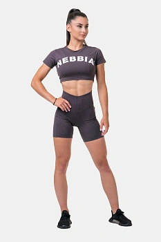 Nebbia Шорты 575 Fit & Smart Biker Shorts, фиолетовый