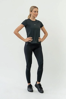 Nebbia Футболка 438 fit activewear t-shirt Airy, черный