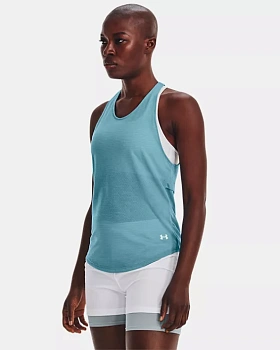 Under Armour Майка Streaker Run Tank, голубой