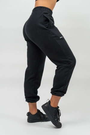 Nebbia Штаны 281 Oversized Joggers With Pockets Gym Time, черный