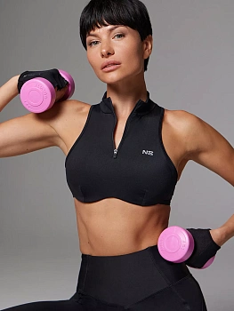 Neverlate Спортивное бра 08.814, черный