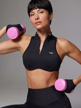 Neverlate Спортивное бра 08.814, черный