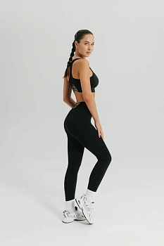 ForStrong Лосины Lace, черный