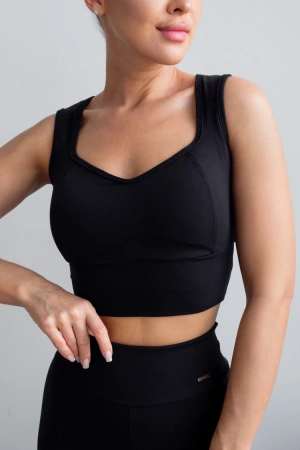 ForStrong Топ Pulse, черный