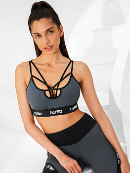 Eazyway Спортивное бра 08.632, серый