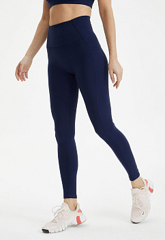 BeSelf Лосины VELVET, темно-синий