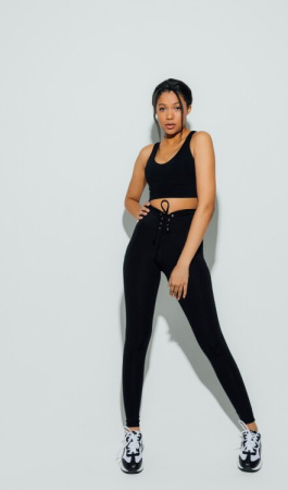 ForStrong Лосины Plexus, черный