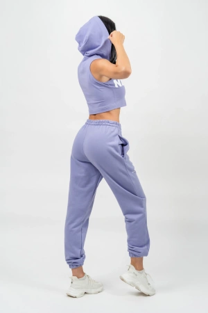 Nebbia Штаны 281 Oversized Joggers With Pockets Gym Time, светло-фиолетовый