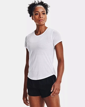 Under Armour Футболка Streaker Run Short Sleeve, белый