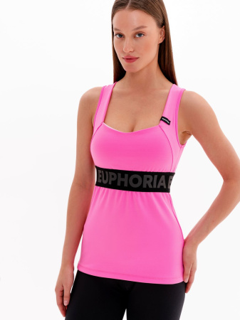 Euphoria Топ Serenity Long, неоновый розовый