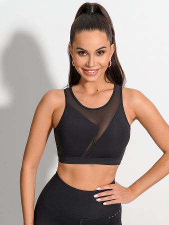 Eazyway Спортивное бра 08.321, черный