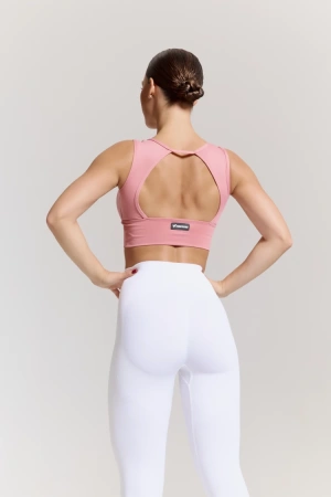 ForStrong Топ Beat Mono, пыльно-розовый