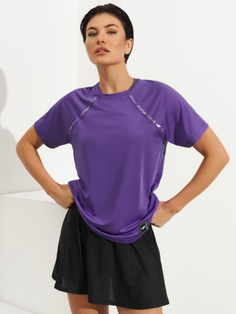 Eazyway Футболка 09.756, фиолетовый неон