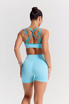 ForStrong Топ Ripple, светло-синий