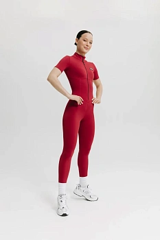 ForStrong Комбинезон Catsuit, рубиновый