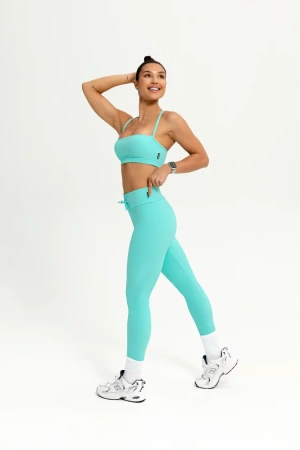 ForStrong Лосины Cane, бирюзовый