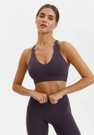 BeSelf Топ-бра SOFT COVER, пыльно-сливовый