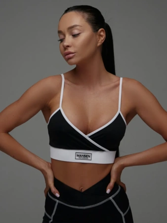 Mansen Топ Ease, черный