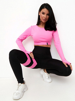 Euphoria Рашгард Classic, неоновый розовый