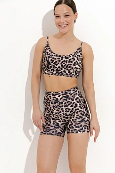 ForStrong Топ Eva Poly New, леопард