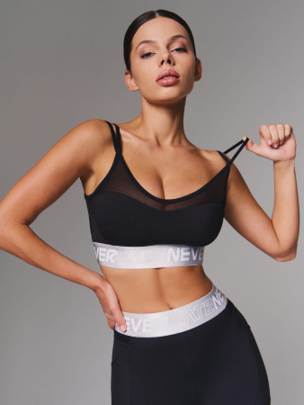 Neverlate Спортивное бра 08.885, черный