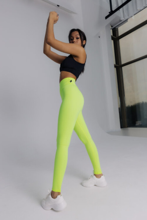 ForStrong Лосины Scrunch, салатовый