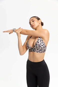 ForStrong Топ Vitta Poly, леопард