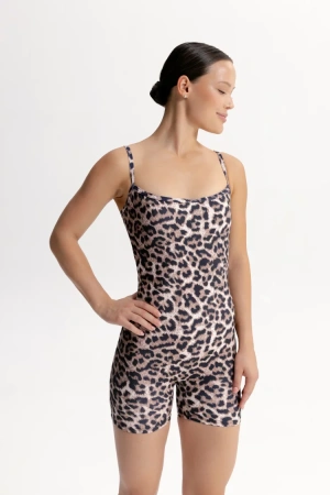 ForStrong Комбинезон Suplex Poly, леопард