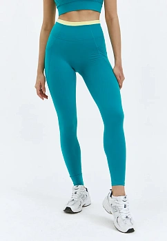 BeSelf Лосины Accent, бирюзовый