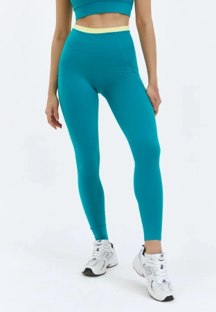 BeSelf Лосины Accent, бирюзовый