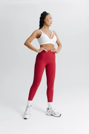 ForStrong Лосины Blaze Basic, рубиновый