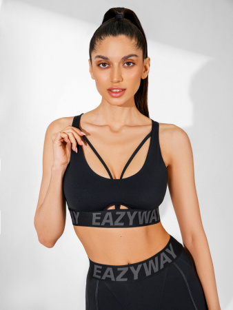 Eazyway Спортивное бра 08.661, черный