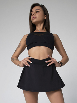 Mansen Юбка-шорты Tennis, черный