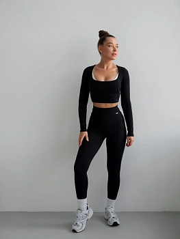 ForStrong Лосины Balance Soft, черный