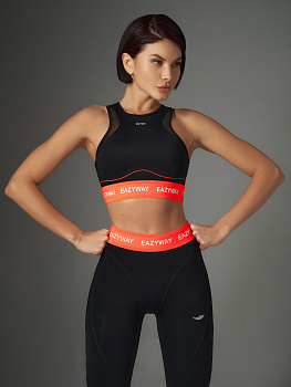 Eazyway Спортивное бра 08.786, черный