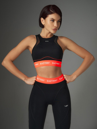 Eazyway Спортивное бра 08.786, черный