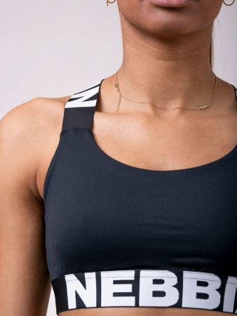 Nebbia Топ 535 Power Your Hero Iconic Sports Bra, черный