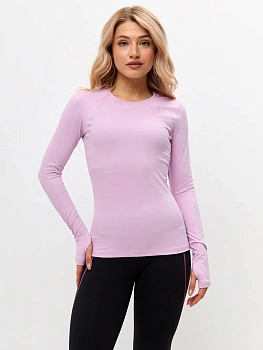 BeSelf Лонгслив Active, лавандово-розовый